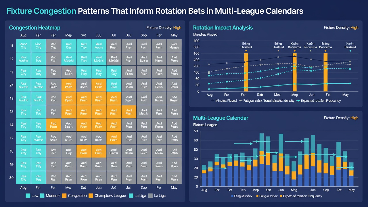 Rotation patterns become visible in team sheets released 90 minutes before kickoff, revealing which players managers preserve for upcoming European ties