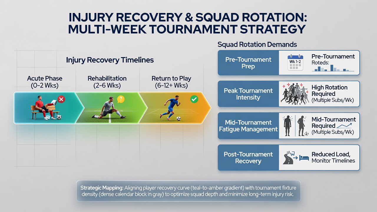 Coaches and analysts mapping player rotation schedules on a digital dashboard